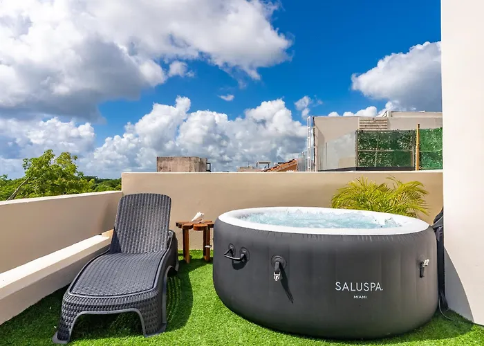 Private Jacuzzi, Starlink, Golf-view Terrace - Apartment *
